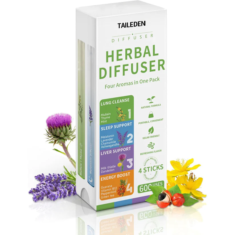 Mullein Aroma Diffuser – Relief for Cough, Congestion & Breathing Comfort💝